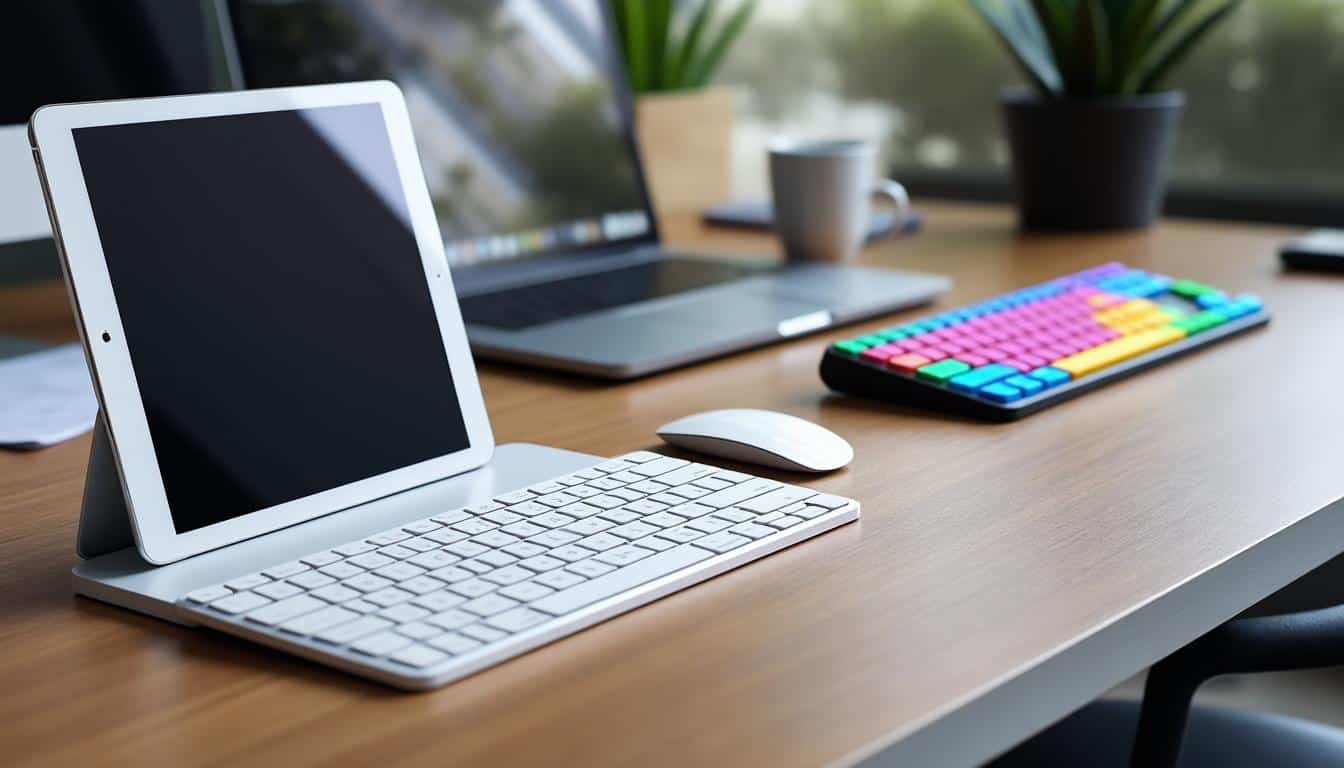 découvrez notre comparatif détaillé entre le clavier apple et le clavier logitech pour ipad. analyse des performances, ergonomie, fonctionnalités et prix pour vous aider à choisir le meilleur accessoire pour votre expérience ipad.