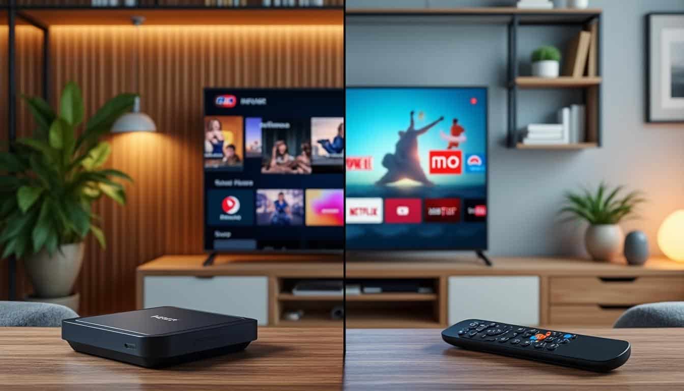 découvrez notre comparatif entre freebox tv et android tv pour choisir la box qui correspond le mieux à vos besoins. analysez les fonctionnalités, la qualité d'image, les applications disponibles et les abonnements afin de faire le bon choix pour votre expérience télévisuelle.