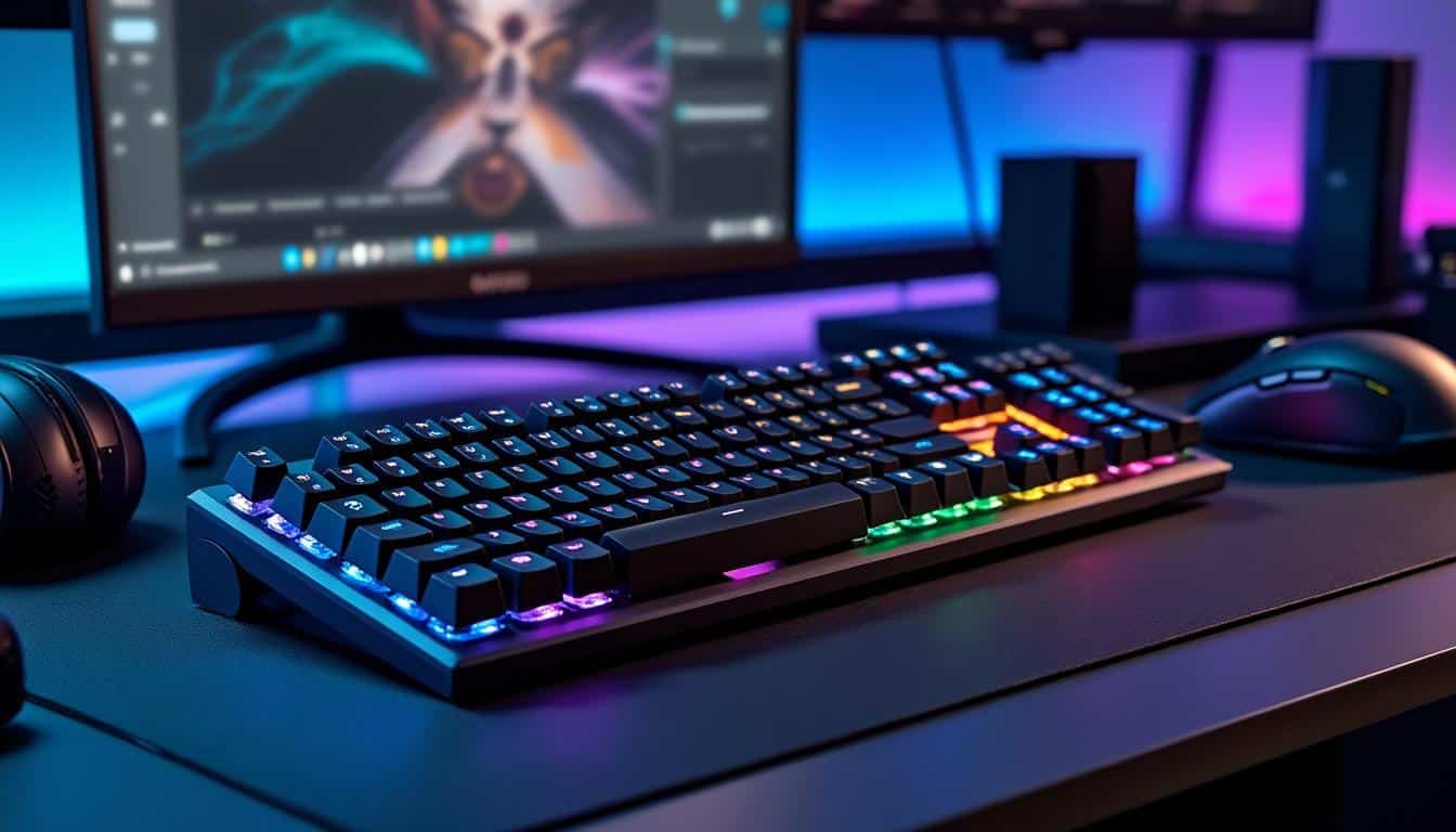découvrez le clavier hyperx, conçu spécialement pour les joueurs professionnels. offrant une réactivité exceptionnelle, un éclairage rgb personnalisable et un confort optimal, il vous permettra d'atteindre vos meilleures performances en jeu. équipez-vous pour dominer vos adversaires avec hyperx.