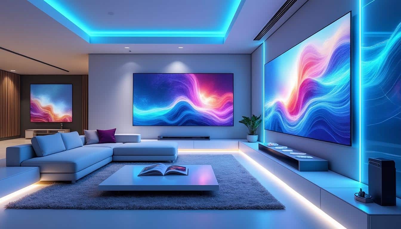 découvrez l'avenir de la technologie avec les écrans pliables lg. innovation, flexibilité et design révolutionnaire se réunissent pour transformer votre expérience visuelle. plongez dans l'univers des loisirs et du travail avec une technologie qui s'adapte à votre style de vie.