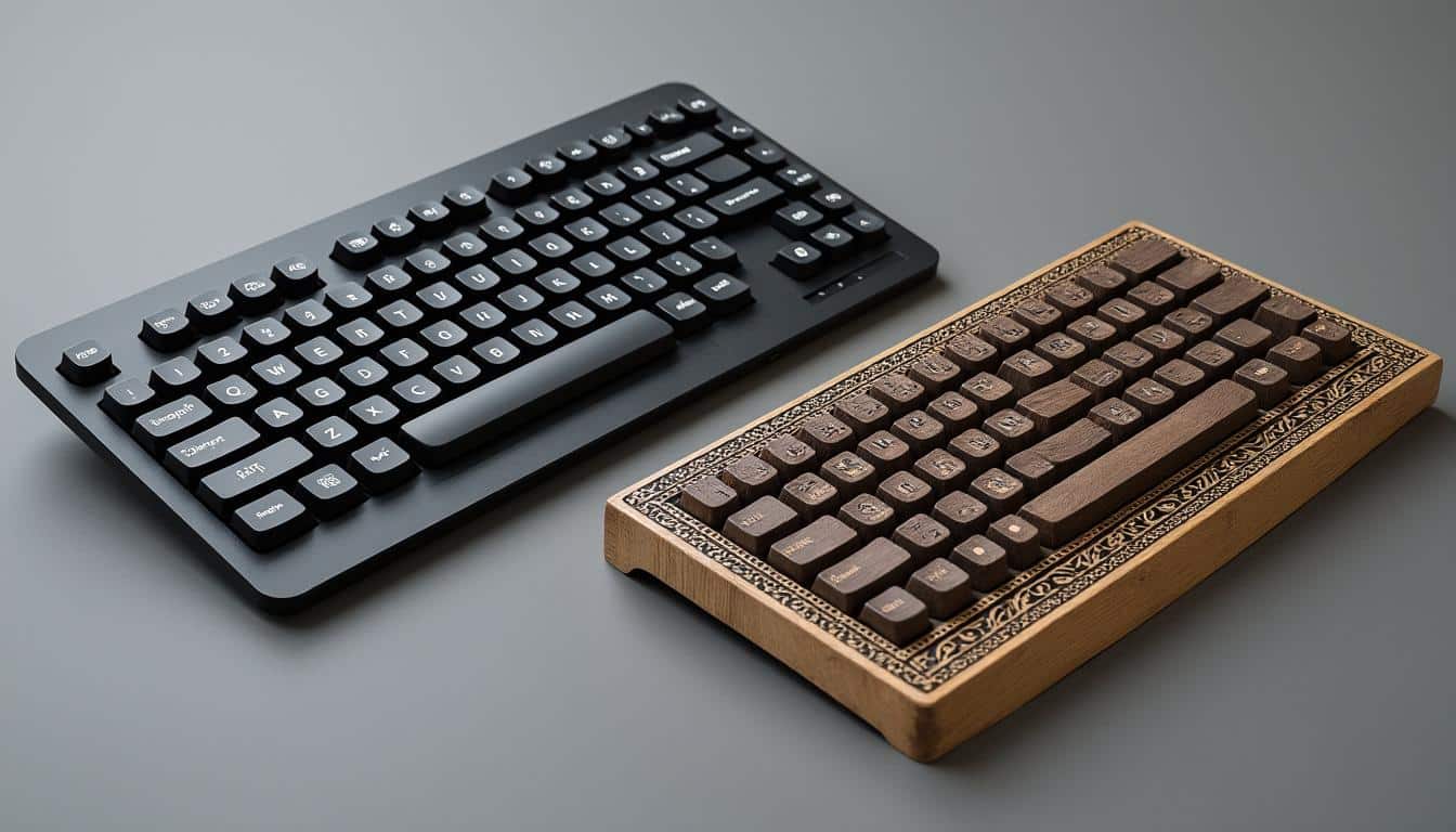 découvrez les principales différences entre le clavier grec moderne et ancien grâce à notre guide complet. apprenez comment ces deux systèmes de frappe reflètent l'évolution de la langue et de la culture grecque, tout en facilitant votre compréhension et votre utilisation. idéal pour les étudiants et les passionnés de la langue grecque.