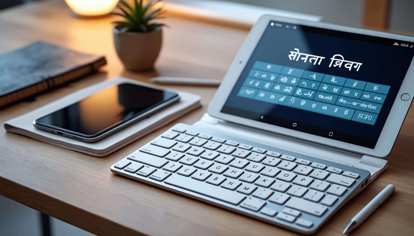 découvrez notre sélection des meilleurs claviers hindi, qu'ils soient virtuels ou physiques, pour écrire parfaitement en devanagari. facilitez votre expérience d'écriture en hindi avec des options adaptées à tous vos besoins, que ce soit pour la productivité ou la créativité.