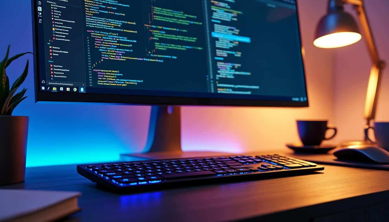 découvrez le clavier logitech k580, conçu pour le multitâche ! avec un design élégant et des fonctionnalités avancées, il vous permet de passer facilement d'un appareil à un autre tout en offrant un confort de frappe exceptionnel. idéal pour les professionnels et les étudiants, le k580 optimise votre productivité au quotidien.