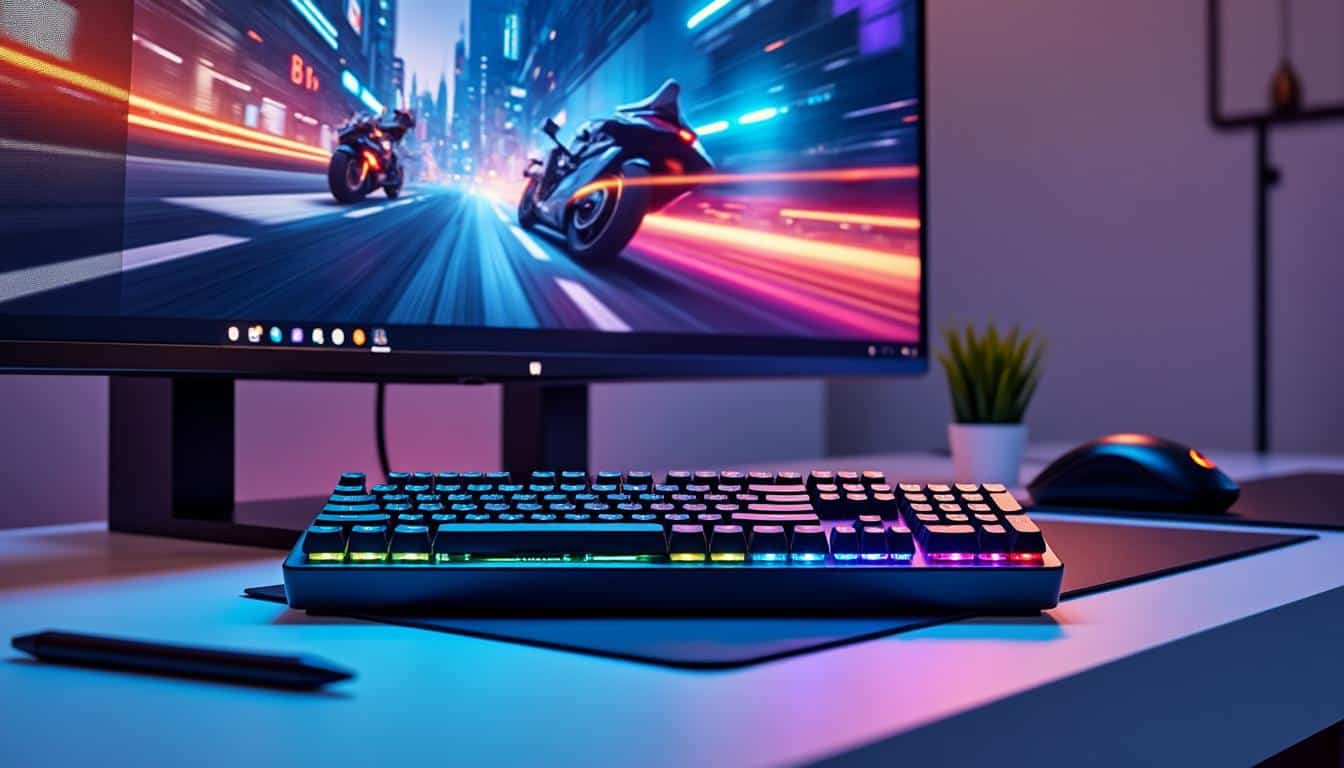 découvrez les avantages du clavier logitech g613, un périphérique sans fil alliant performance et confort. avec son éclairage rgb personnalisable, ses touches mécaniques réactives et son autonomie impressionnante, le g613 est le choix idéal pour les gamers et les utilisateurs quotidiens. optimisez votre expérience de frappe et de jeu avec logitech.