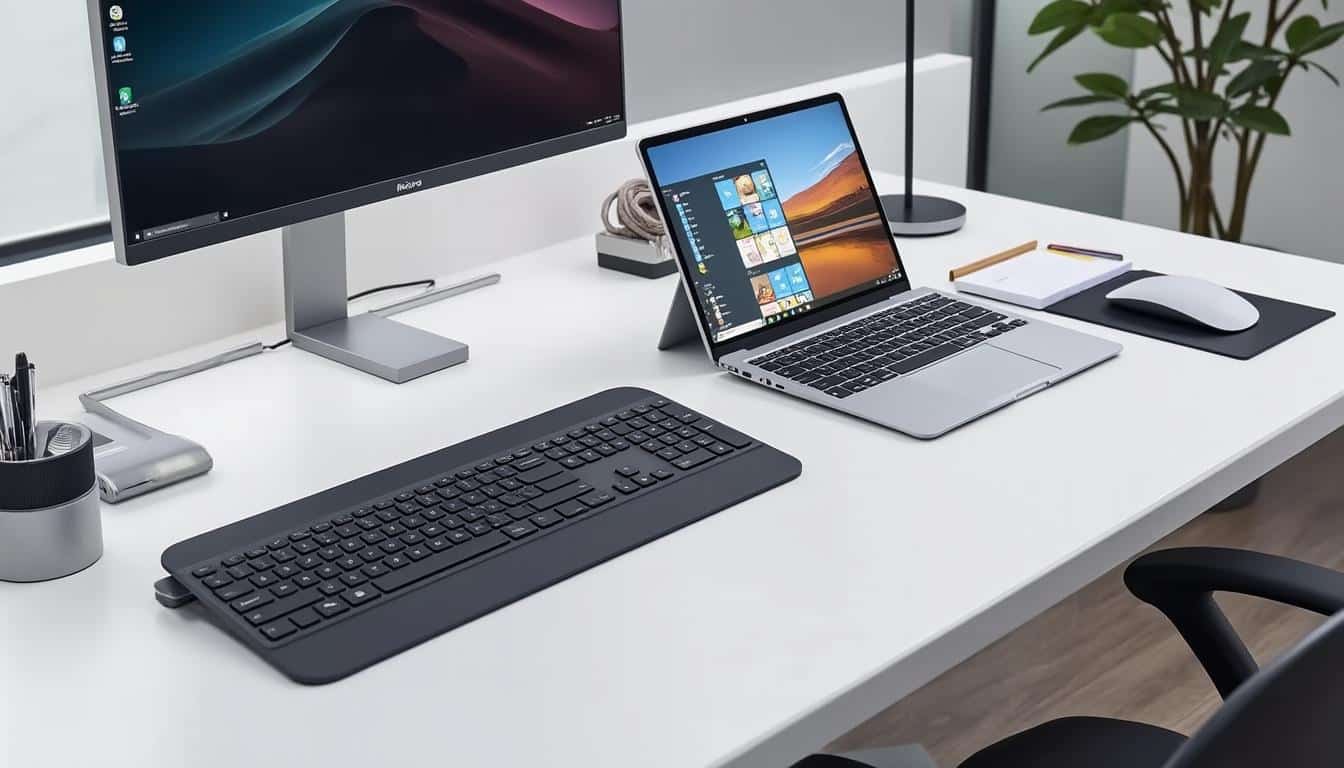 découvrez notre comparatif des claviers microsoft spécialement conçus pour les professionnels. comparez les caractéristiques, le confort et les performances des différents modèles pour choisir celui qui optimisera votre productivité au bureau.