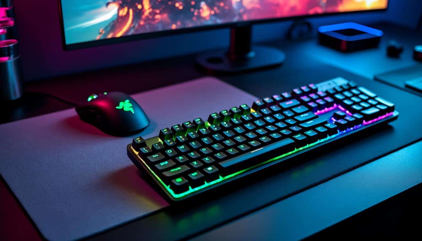 découvrez le razer cynosa, un clavier gaming abordable alliant performance et confort. idéal pour les gamers à la recherche d'une expérience de jeu fluide sans compromettre leur budget. personnalisez vos sessions de jeu avec des fonctionnalités innovantes et un design ergonomique.