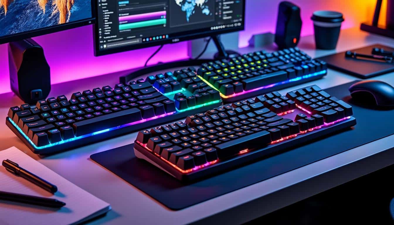 découvrez les claviers steelseries, spécialement conçus pour les créateurs de contenu. alliant performance, ergonomie et design, ces claviers sont idéaux pour booster votre créativité et améliorer votre expérience de saisie. optimisez votre workflow avec des fonctionnalités innovantes adaptées aux besoins des professionnels!