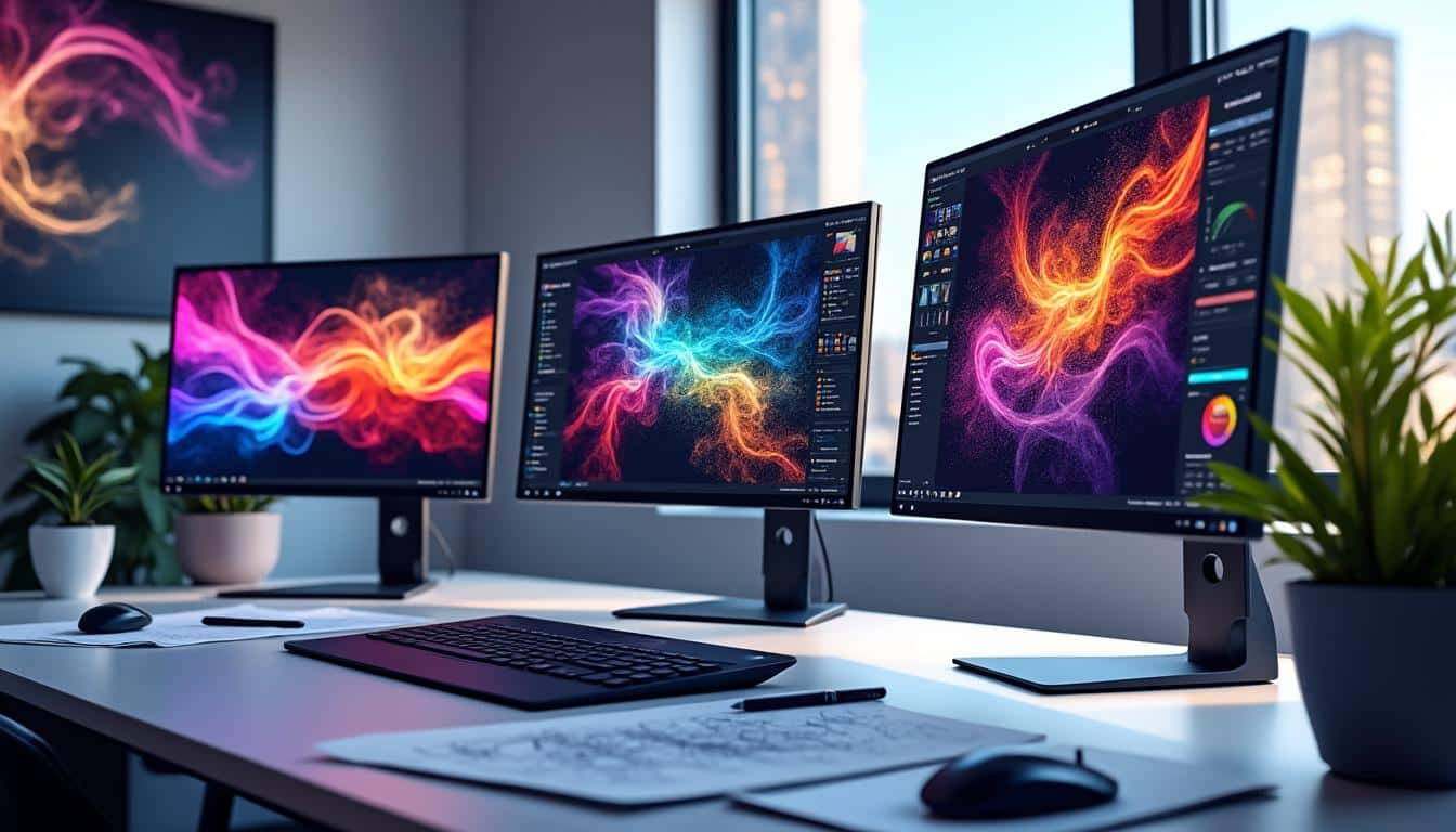 découvrez notre comparatif des écrans viewsonic, spécialement conçu pour les designers. analysez les caractéristiques, les performances et les avis d'experts pour choisir l'écran idéal qui répondra à vos besoins créatifs.