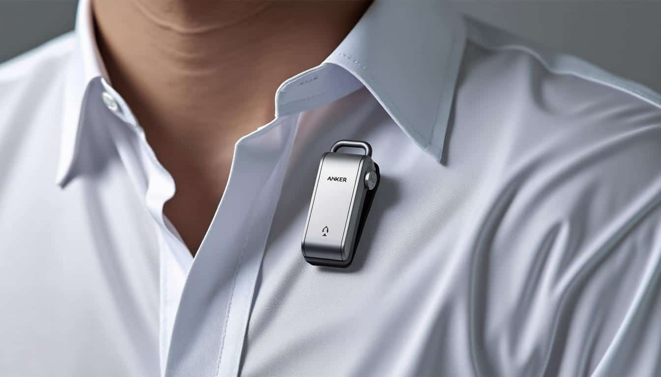 découvrez le nouveau microphone sans fil à pince d’anker : une solution compacte, pratique et performante pour un enregistrement audio de qualité, idéal pour les créateurs de contenu, interviews et vlogs.