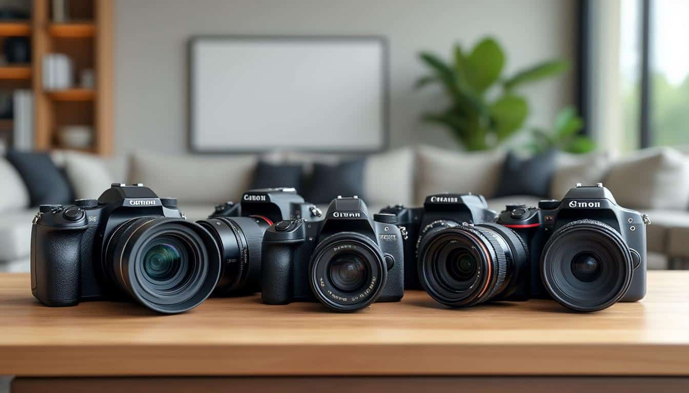 découvrez notre sélection d'appareils photo reflex numériques et d'appareils photo compacts : qualité d'image, performances et simplicité pour tous vos besoins en photographie, du débutant à l'expert.