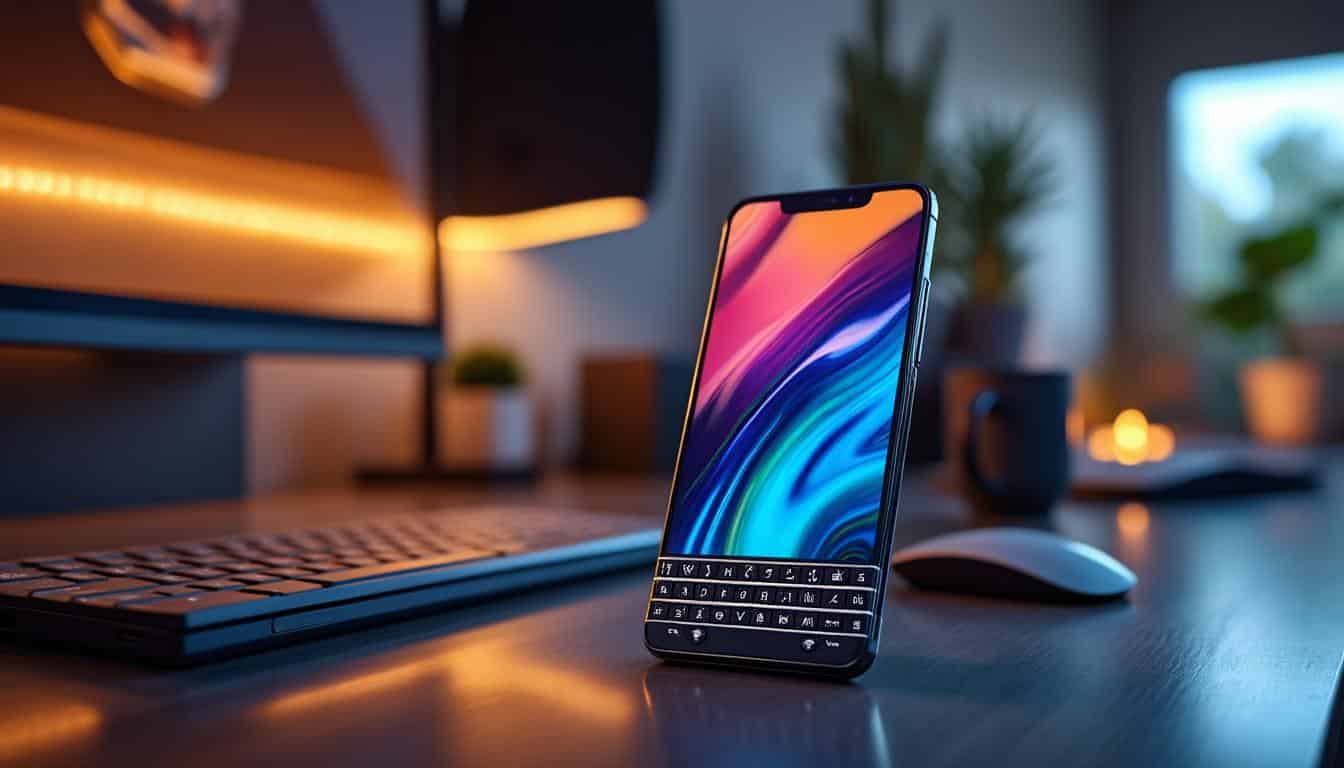découvrez le blackberry key2, un smartphone élégant doté d’un clavier physique iconique, d’une sécurité renforcée et d’une autonomie longue durée. idéal pour les professionnels exigeants.