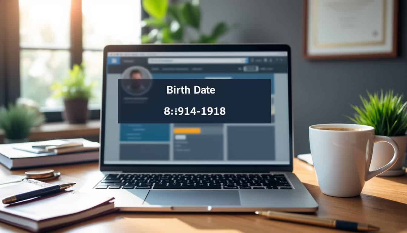 découvrez comment masquer votre date de naissance sur linkedin en quelques étapes simples pour protéger votre vie privée et contrôler les informations visibles sur votre profil.