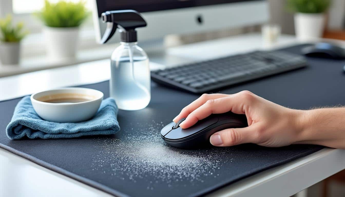 découvrez des astuces simples et efficaces pour nettoyer votre tapis de souris en profondeur, prolonger sa durée de vie et améliorer vos performances informatiques grâce à ce guide complet.
