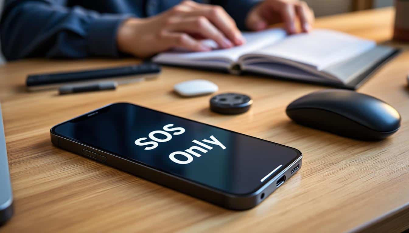 découvrez comment résoudre le message 'sos uniquement' sur votre iphone grâce à nos solutions simples et efficaces pour retrouver rapidement vos services réseau.