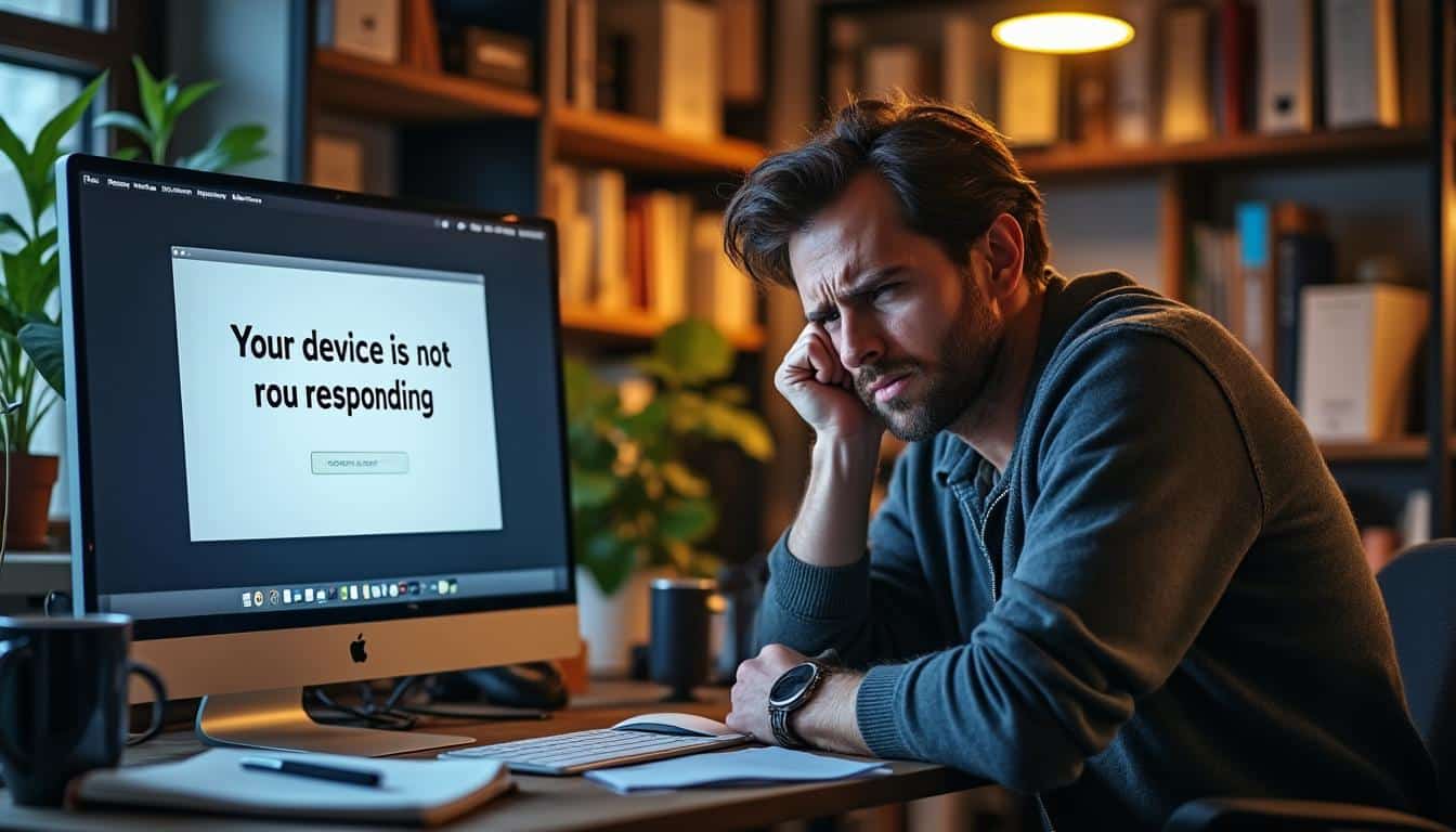 découvrez des solutions pratiques pour corriger l'erreur "votre appareil ne répond pas" sur votre ordinateur ou smartphone. suivez nos conseils étape par étape pour retrouver un appareil fonctionnel rapidement.