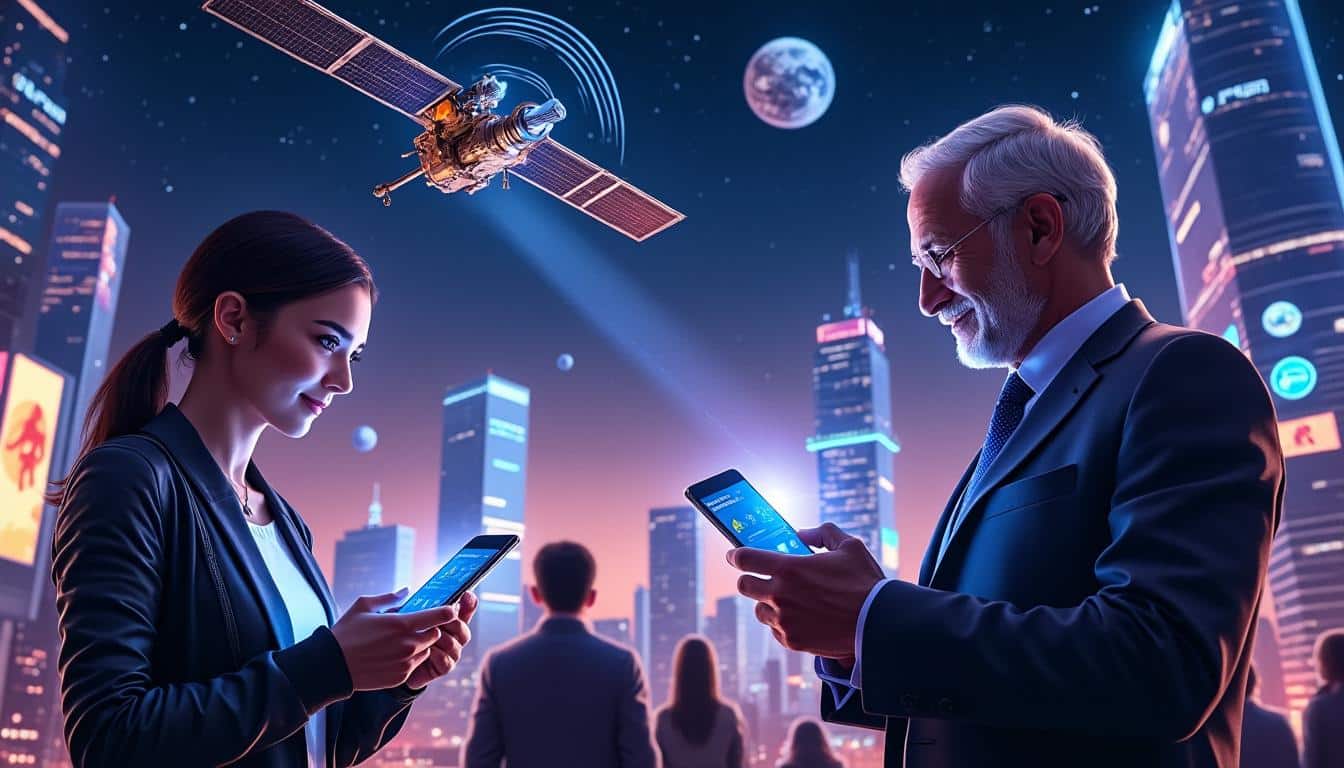 découvrez comment qualcomm souhaite révolutionner la communication sur android en introduisant l'envoi de sms par satellite, pour une connectivité partout, même sans réseau mobile.
