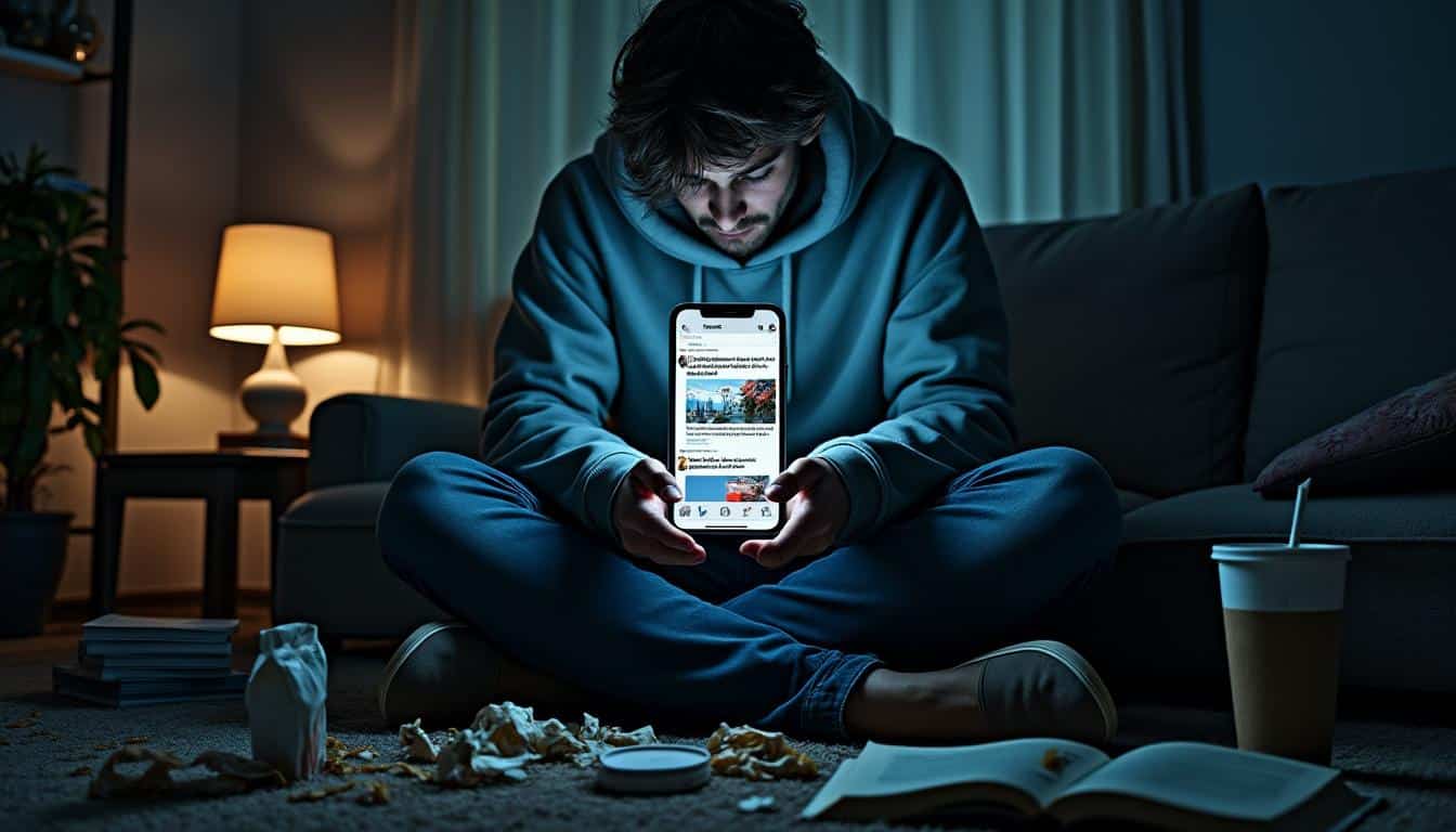 découvrez ce qu'est le doomscrolling, un phénomène où l'on défile sans fin des actualités négatives sur internet, ses impacts sur la santé mentale et des conseils pour mieux gérer votre temps en ligne.