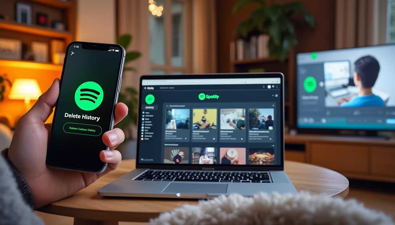 découvrez comment effacer facilement l’historique spotify sur mobile, pc et tv grâce à notre guide pratique. protégez votre confidentialité en quelques étapes simples.